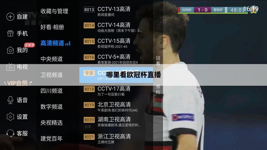 欧冠比赛在哪里看直播？最全的观看指南来了！