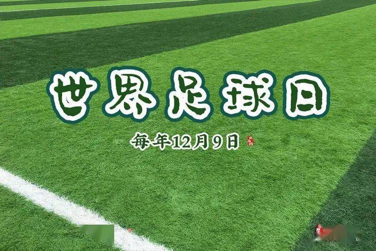 庆祝世界足球日：12月9日，一起热爱足球吧！
