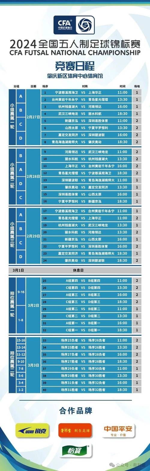 完整足球赛程表：随时查看所有足球比赛的详细安排