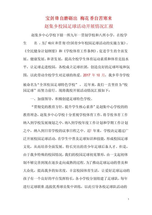 如何更好地开展校园足球活动：经验分享与建议