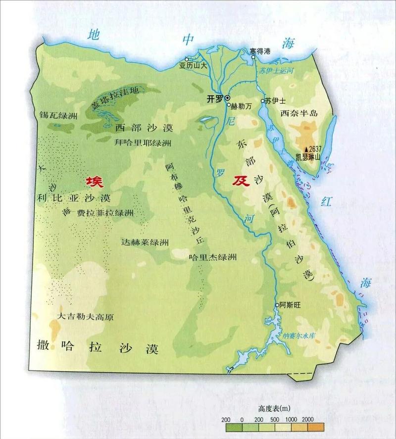 埃及是亚洲还是非洲？带你了解埃及的洲际分布