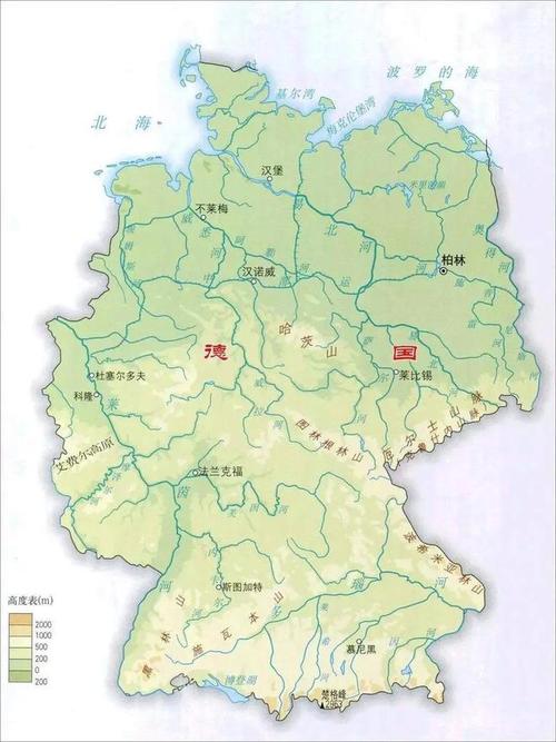 德国地图形状奇特，它究竟像什么动物？
