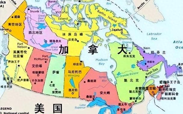 加拿大在北美洲哪个位置？揭秘加拿大地理位置之谜