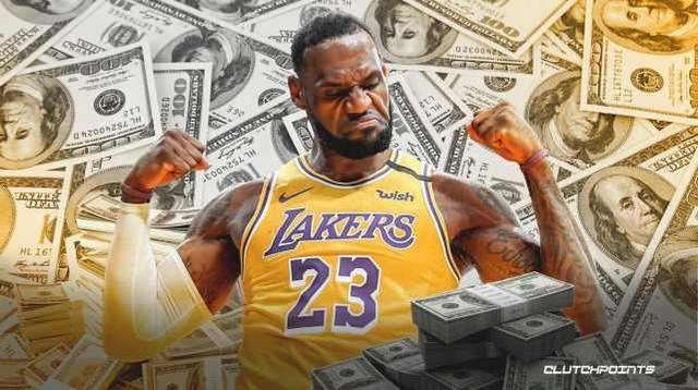 想知道詹姆斯年薪多少？带你了解NBA顶级球员的收入构成！