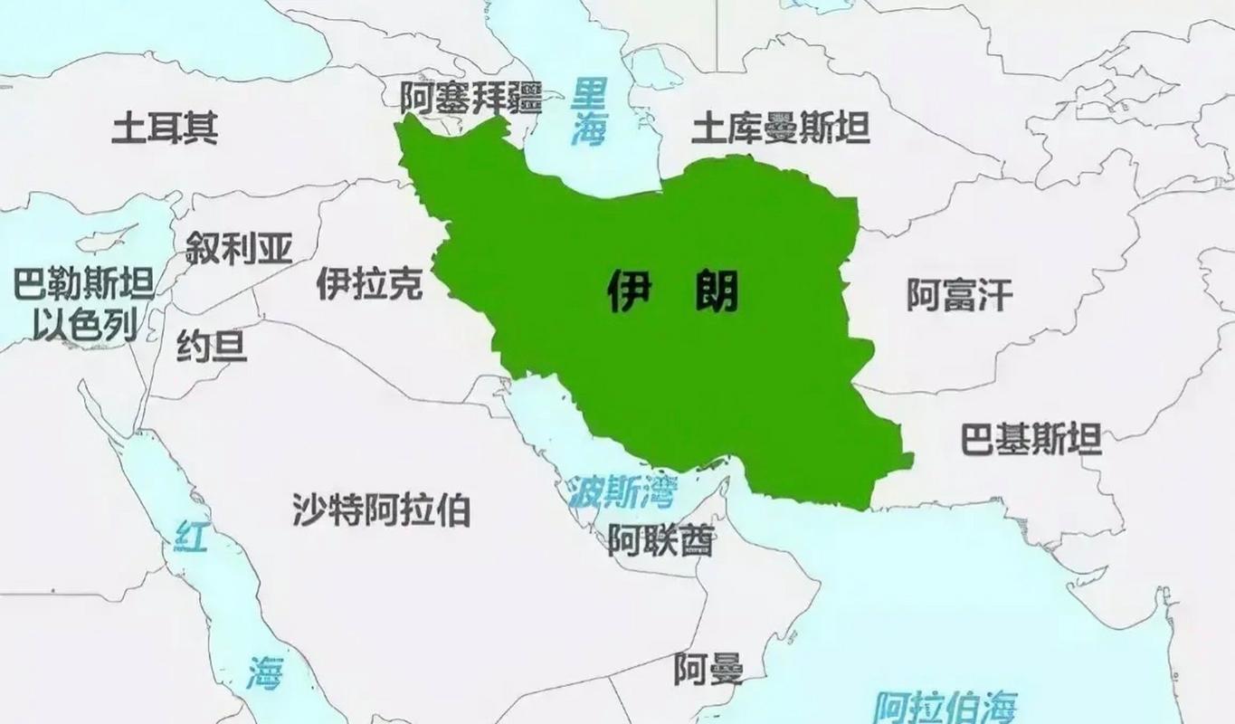 土耳其离伊朗近吗？一张图看懂两国地理关系！