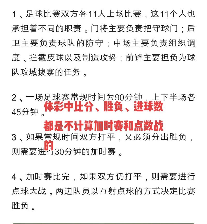 足球比赛时长多少？90分钟规则详解及加时赛说明