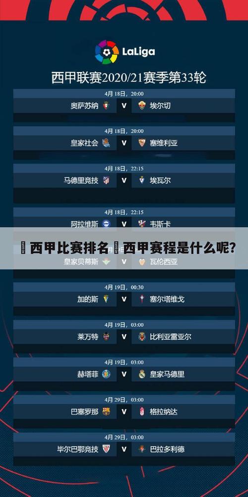 西甲赛季究竟有多少轮比赛？带你了解西甲赛制！