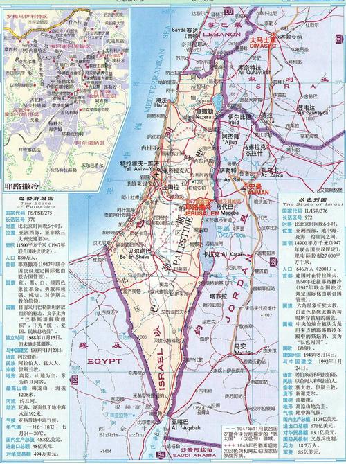 巴勒斯坦还有多少领土？现状及未来走向如何？