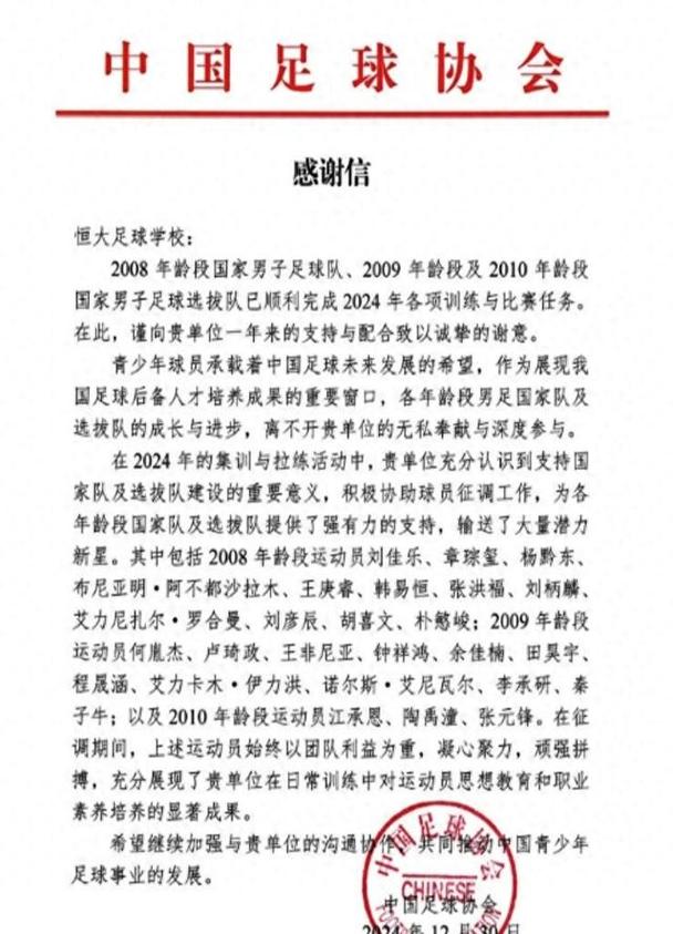 恒大足校出人才了吗？看看这些球员的国家队之路