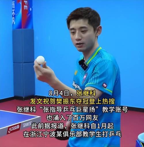 张继科身高是多少？乒乓球冠军的身高揭秘