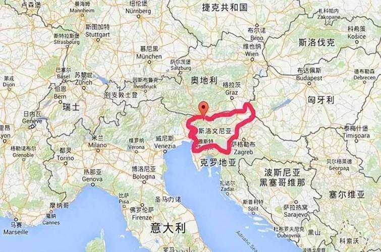 斯洛文尼亚位置地图：一文看懂斯洛文尼亚与哪些国家接壤