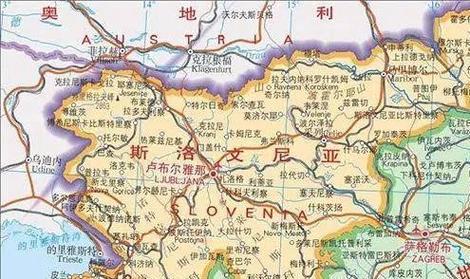 斯洛文尼亚位置地图：一文看懂斯洛文尼亚与哪些国家接壤