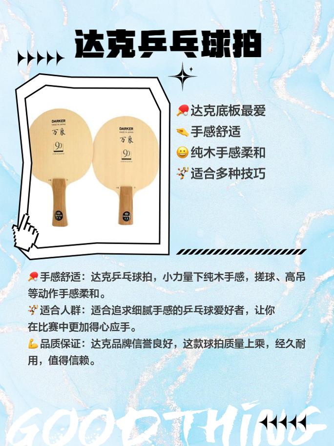 高性价比乒乓球品牌推荐，让你轻松选购