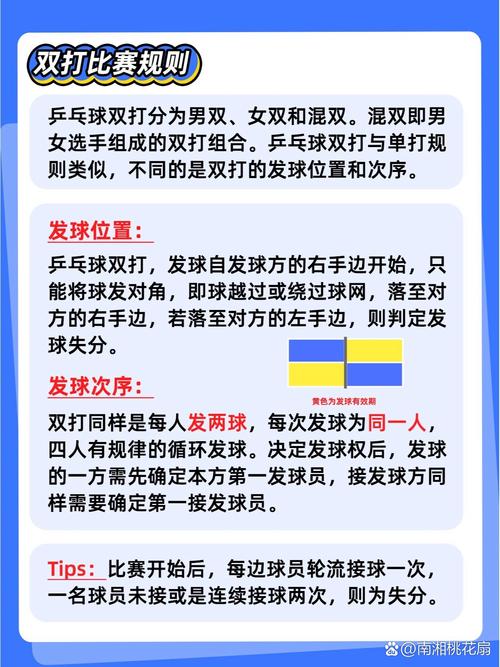 乒乓球规则详解：发球、接球、计分等全面解读