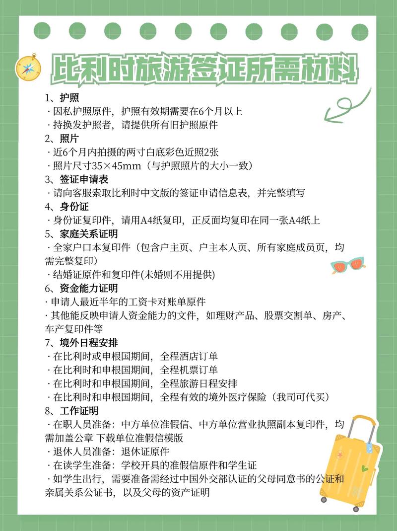 比利时签证好办吗？材料准备及注意事项全解
