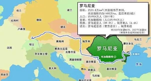 罗马尼亚是哪个国家？详解罗马尼亚地理位置及周边国家