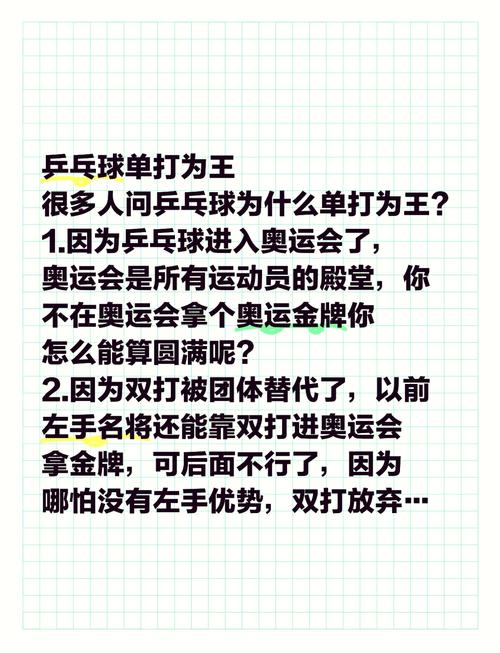 乒乓球起源于哪里？揭秘这项运动的百年发展史