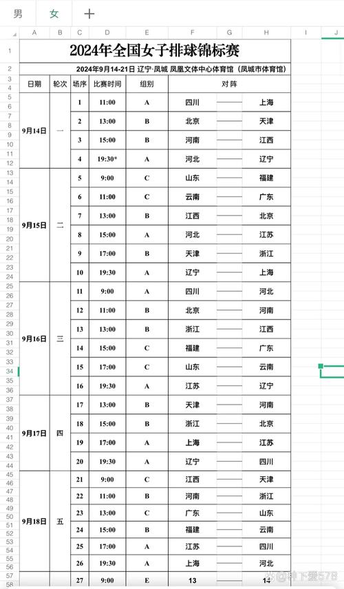 女排决赛几点开打？赛程时间表和观看指南