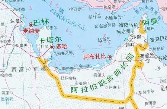 地图找卡塔尔，简单易懂的卡塔尔位置地图及周边信息！