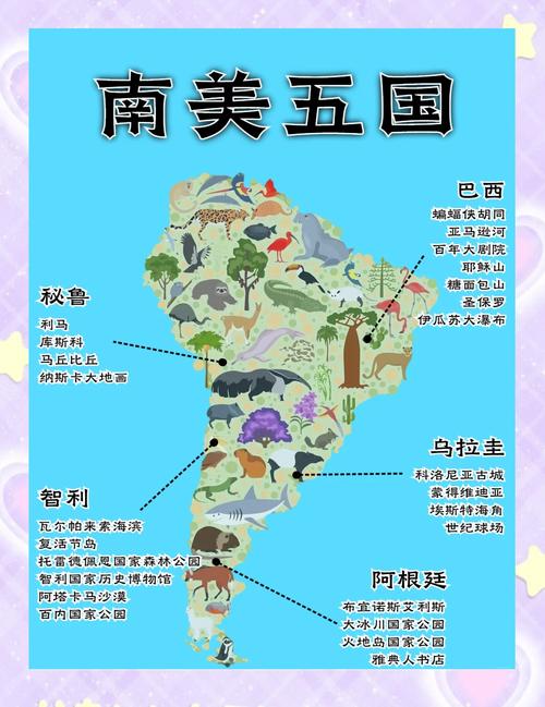 南美洲国家个数是多少？带你认识南美洲所有国家