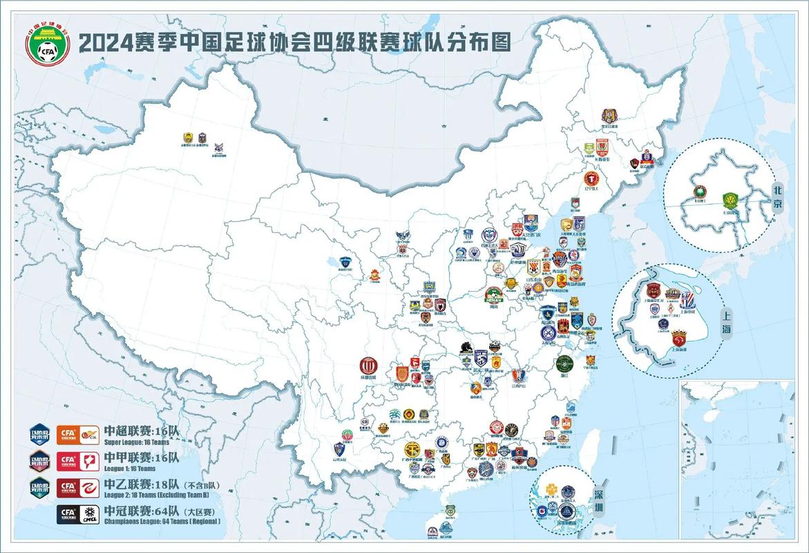 一文看懂中国所有足球联赛 中超、中甲、中乙介绍