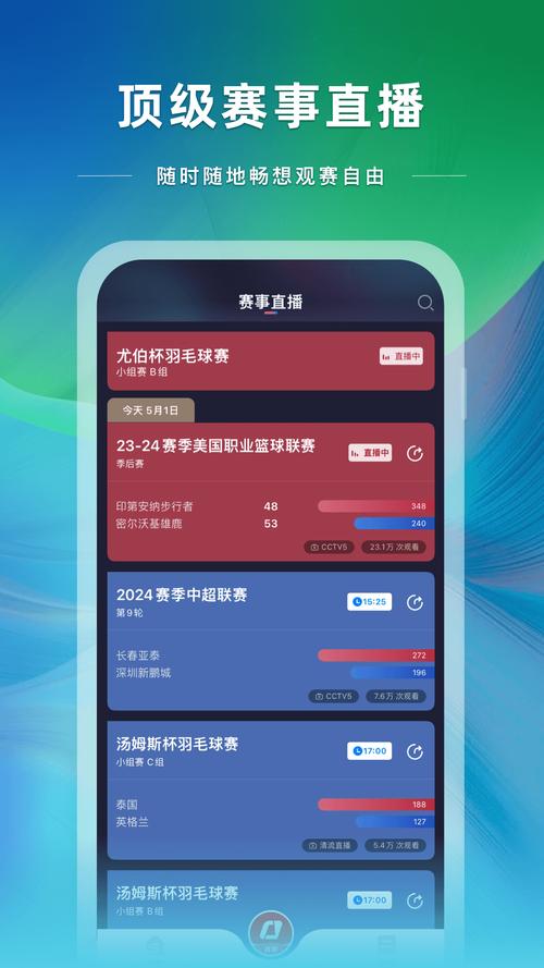 看世界杯用哪个软件？推荐几款好用直播软件