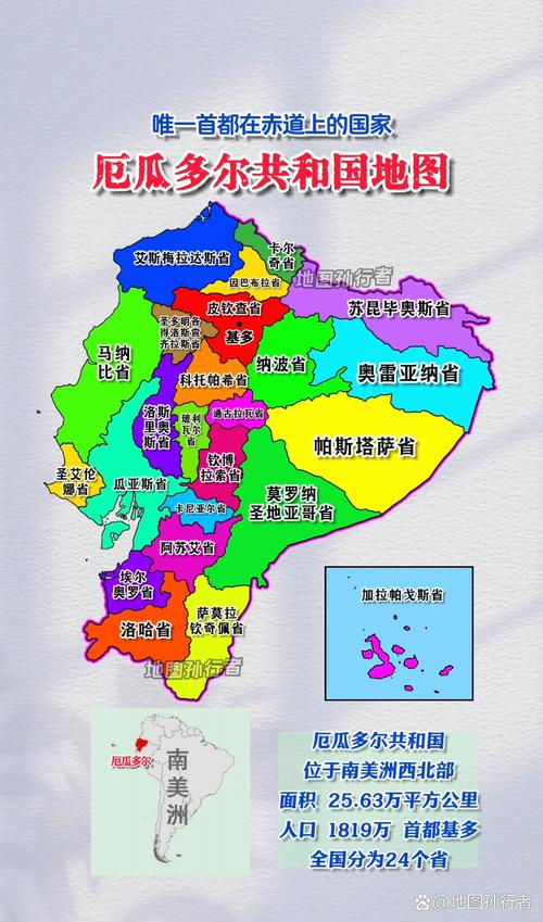 厄瓜多尔是哪个洲的？南美洲国家厄瓜多尔的地理位置详解