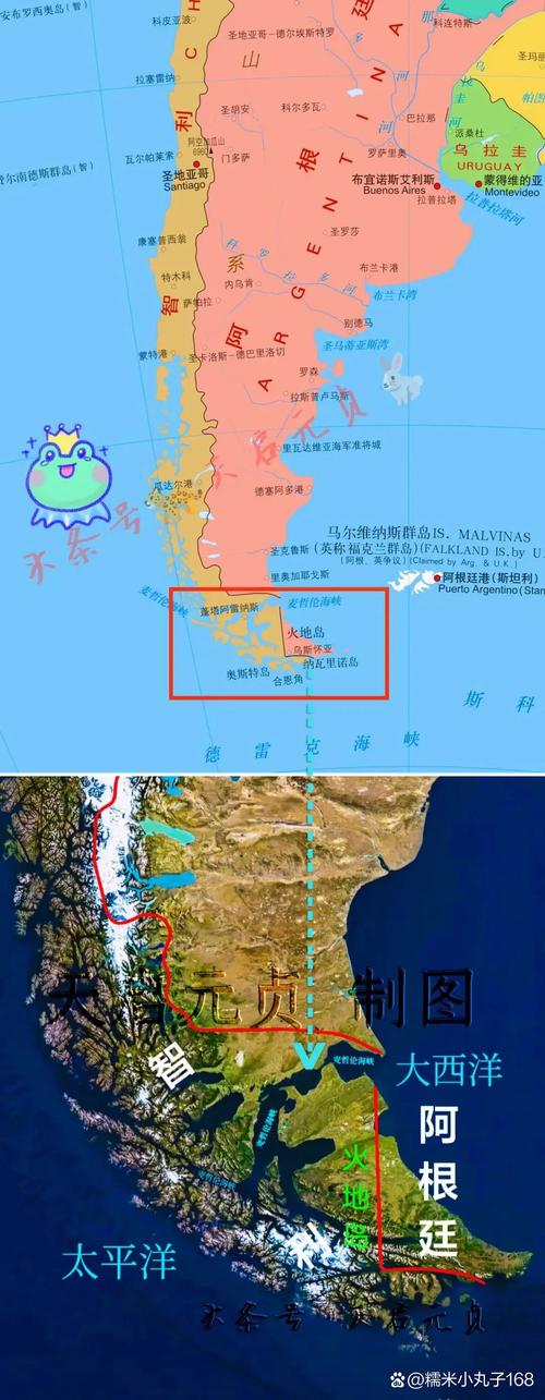 智利地图像根针？安第斯山脉和历史战争告诉你答案！