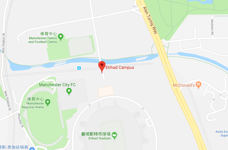 曼城伊蒂哈德球场具体位置在哪？带你一探究竟