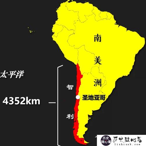 智利地图像根针？安第斯山脉和历史战争告诉你答案！