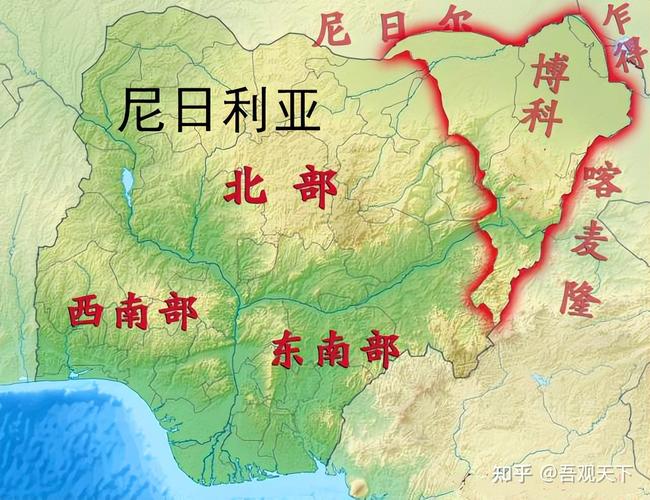 尼日利亚在非洲哪个位置？详细地图位置介绍