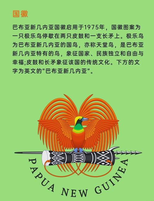 巴布亚新几内亚国旗的秘密：极乐鸟和星星代表什么？