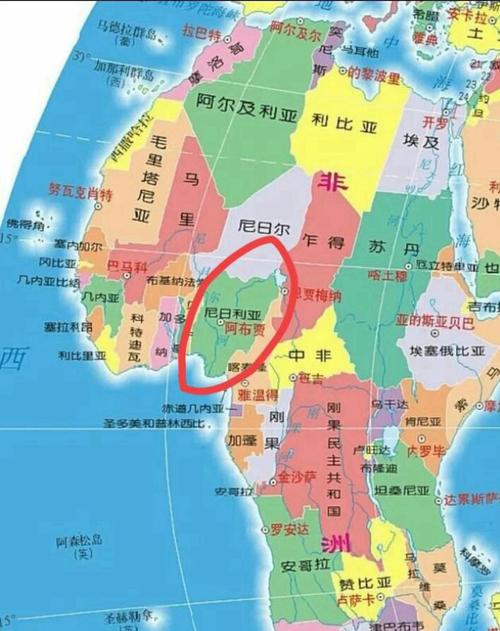 尼日利亚在非洲哪个位置？详细地图位置介绍