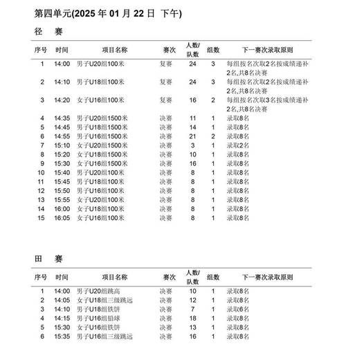 国际田径赛事有哪些类型？世界顶级赛事一览表