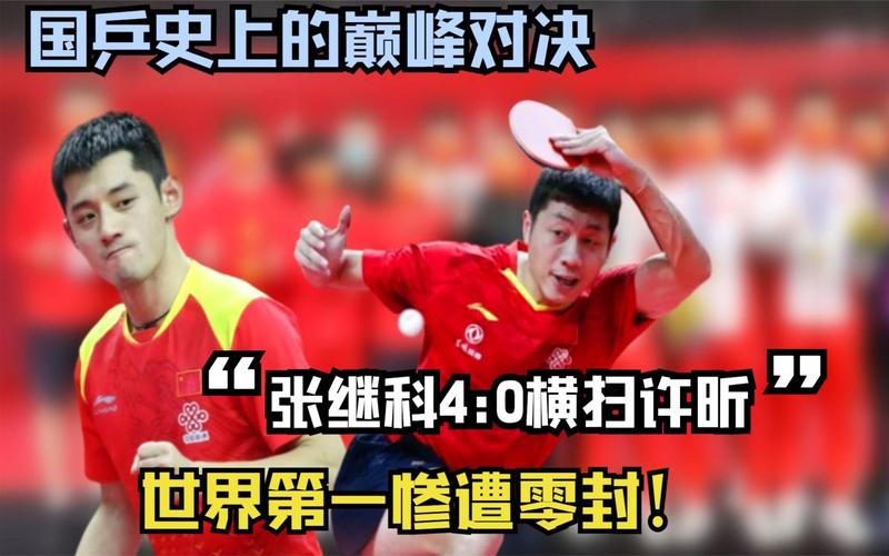 技术流许昕PK狂战士张继科，谁更厉害？