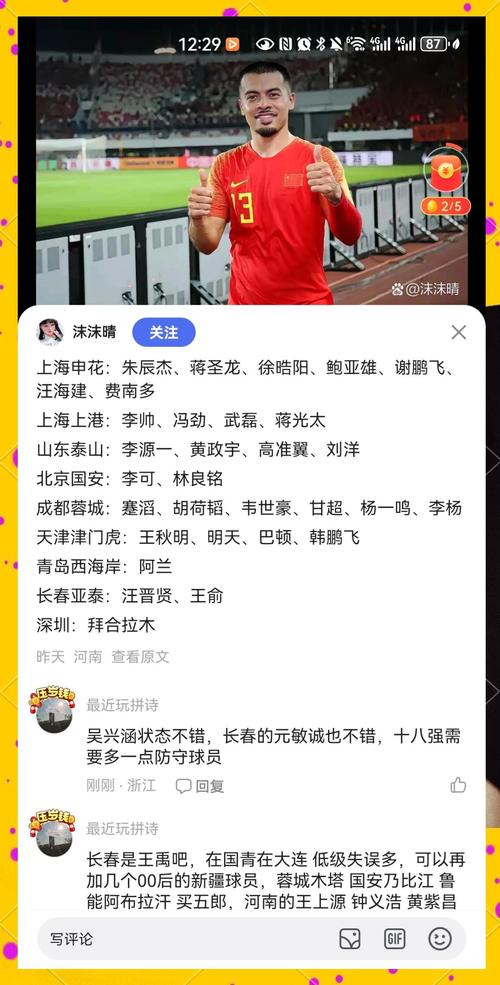 国足归化球员名单大揭秘：现在有多少位？