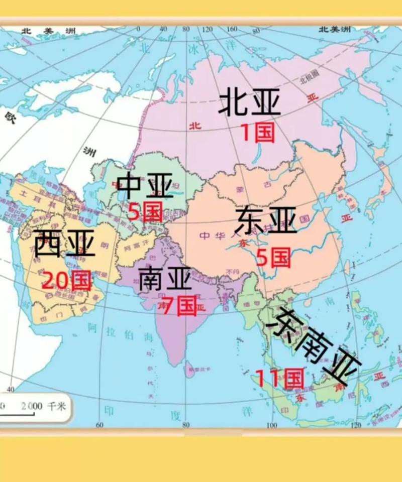 亚洲一共包含哪些国家？盘点亚洲主要国家及经济发展现状