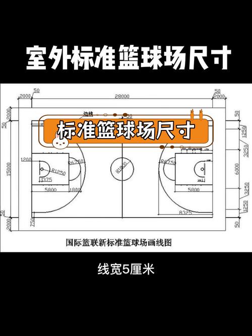 想知道篮球场长宽？国际标准尺寸全解析