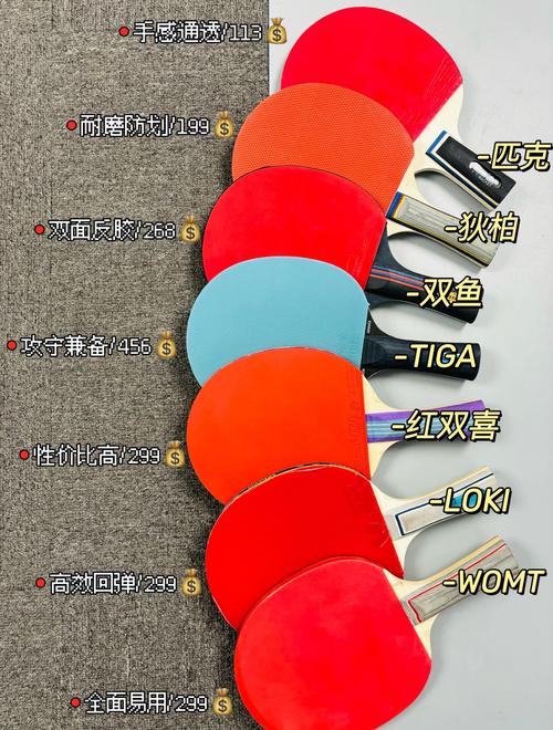 入门级乒乓球拍几星最好？星级与球技匹配指南