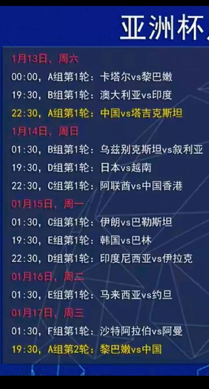 想知道足球赛时间？看完这篇你就懂了