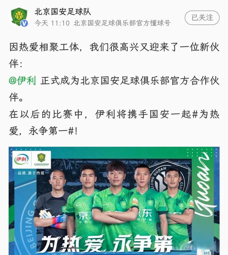 北京国安背后金主是谁?揭秘球队赞助商名单