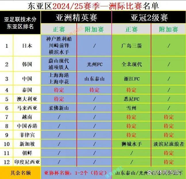 亚冠资格赛是啥？晋级亚冠正赛的必经之路