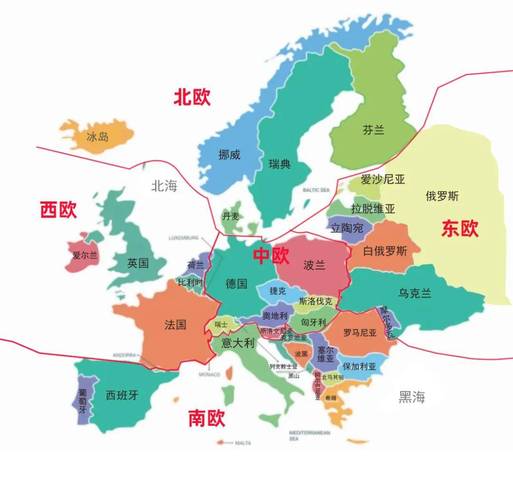 欧洲国家数量及分布：一篇轻松了解欧洲国家
