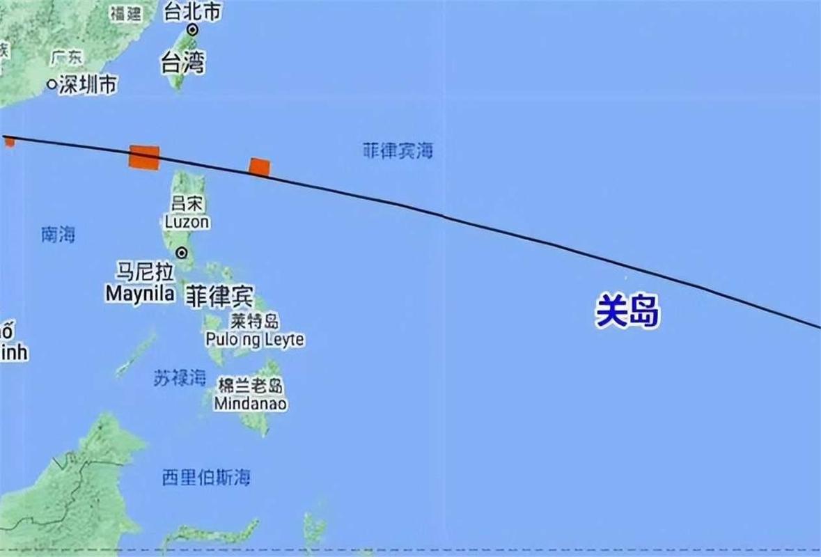 关岛离我国哪个省近？距离台湾省有多远？