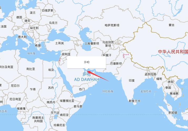 弄清卡塔尔首都位置：多哈，卡塔尔国家的中心