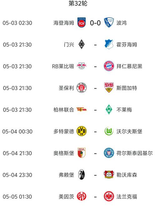 德甲比赛总共多少轮?快速了解德甲联赛赛制规则!