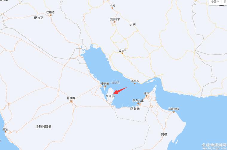 卡塔尔地理位置详解：究竟靠近哪些国家？