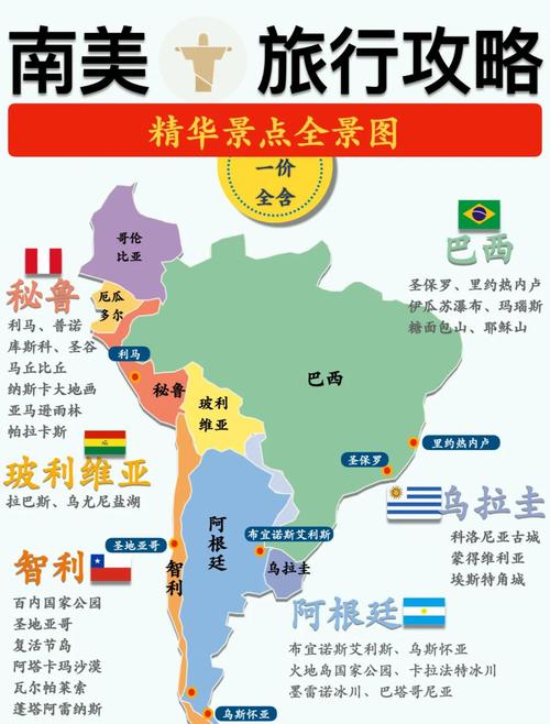 南美洲有多少个国家？带你了解南美国家概况