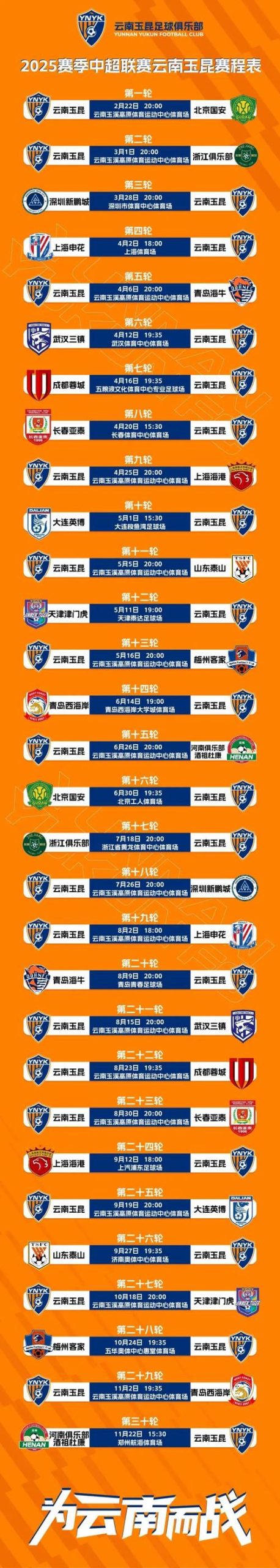 中超比赛总共多少轮？完整赛程安排及时间表