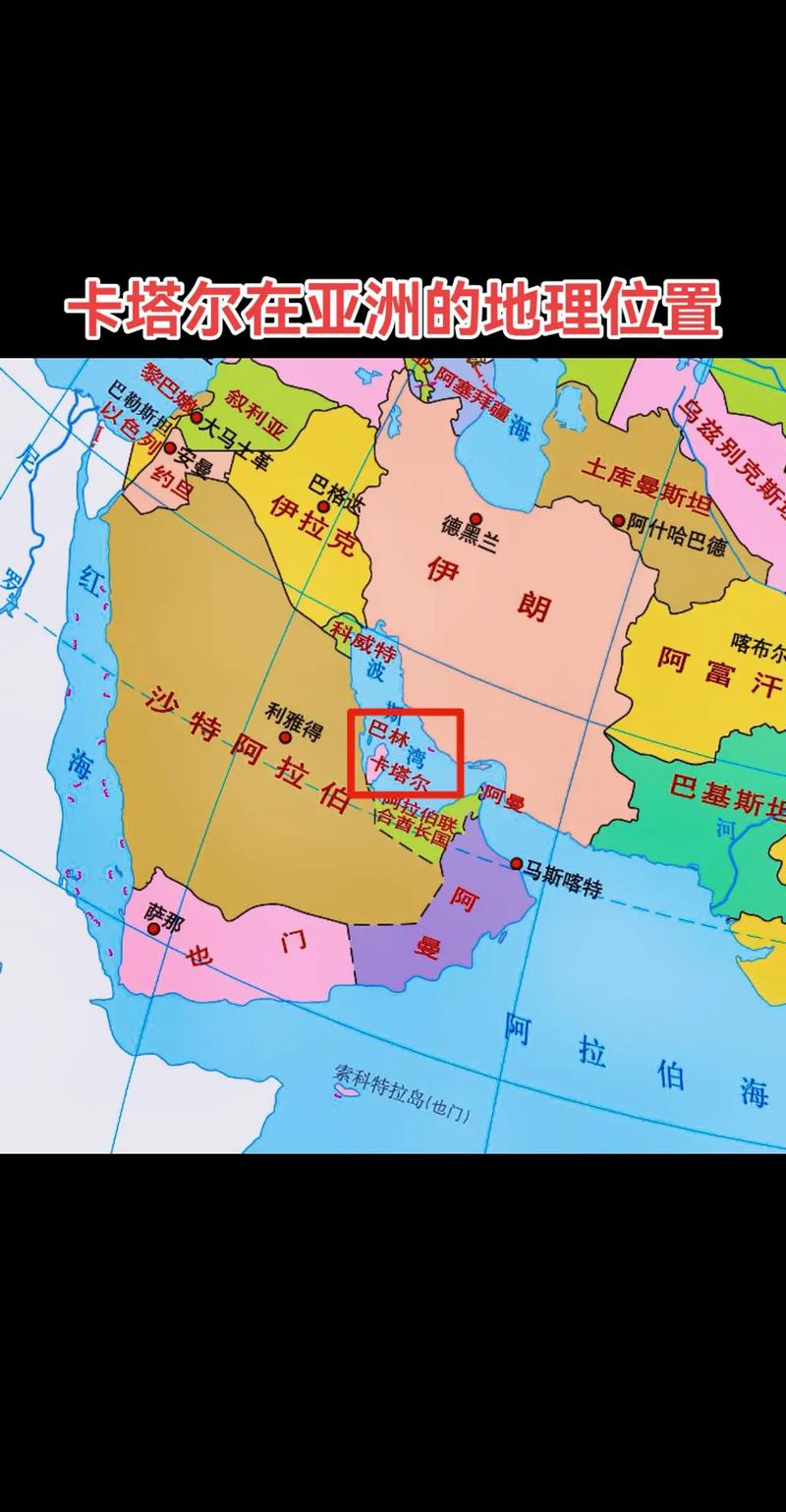 卡塔尔地理位置详解：究竟靠近哪些国家？